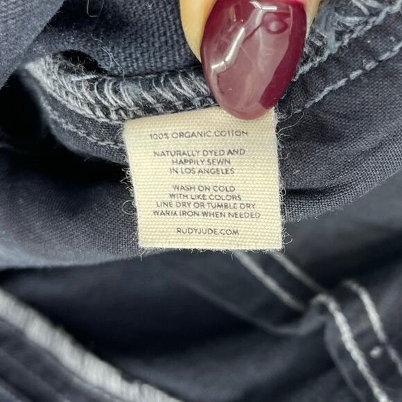 Rudy Jude | NWT Roper Jean Size 2 28in Waist Barrel Leg Denim - Picture 12 of 12